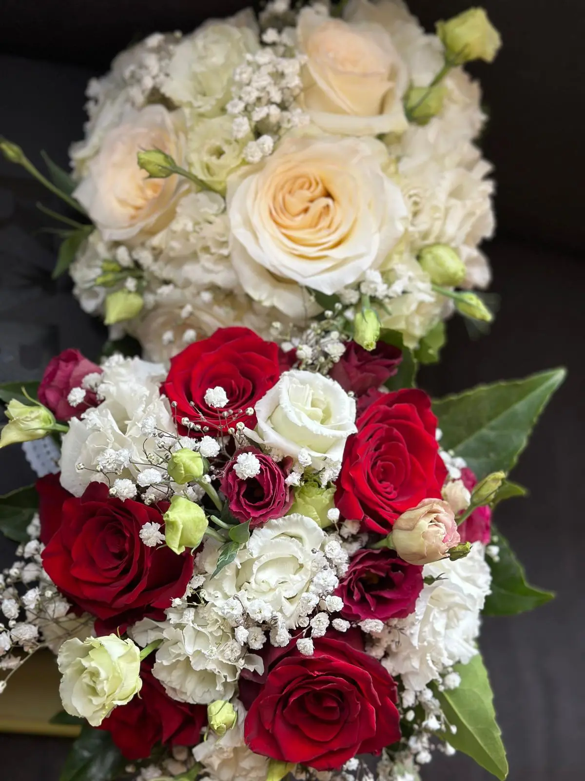 Buchet de mireasă 2 - Buchet cu flori în tonuri pastel, pentru o notă de rafinament