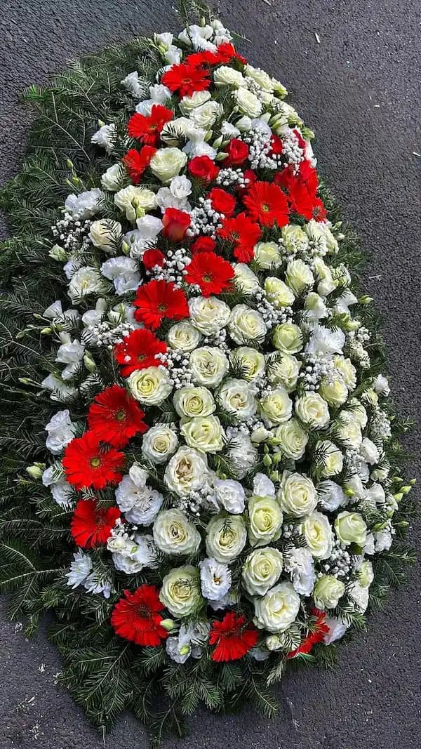 Coroane Funerare 12 - Compoziție florală pentru ceremonii de adio