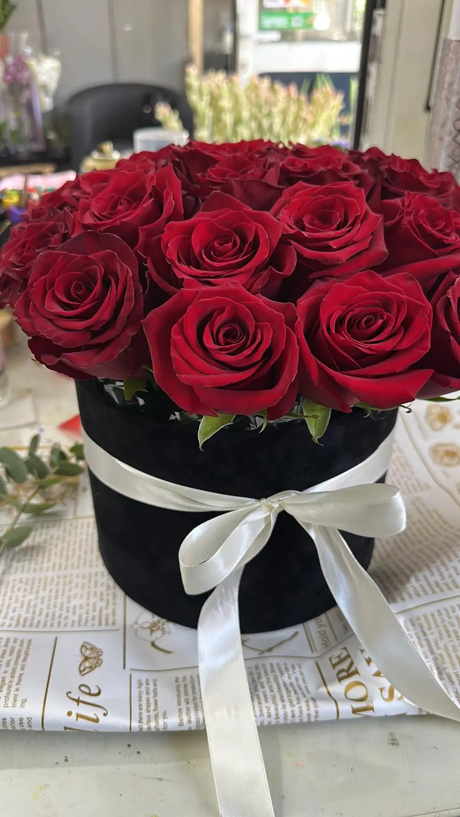 Buchete Florale 6 - Buchet cu flori catifelate, pentru un cadou deosebit